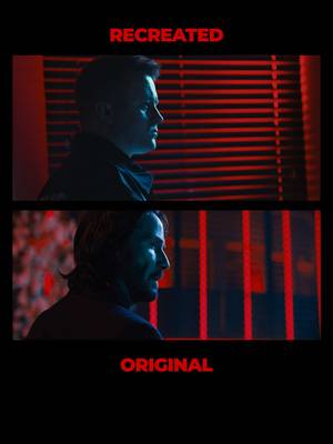 Recreating a cinematic John Wick inspired scene using just TWO lights! The amaran Ray 360c and 660c use OmniColor technology to deliver accurate skin tones and true to life color, making creative shots easy to achieve 💡 #lighting #setup #amaranRay @alexvoloskov 