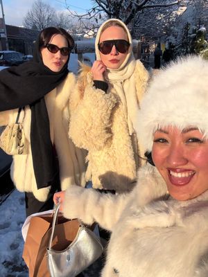 Babooshkas in Brooklyn. #katebush #winter #OOTD 