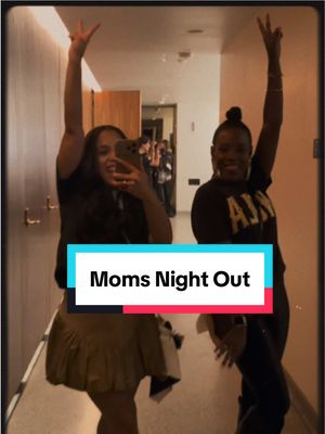When fine ass moms link up 😝 #MomsofTikTok #momsnightout #fyp #neworleanssaints #saints 