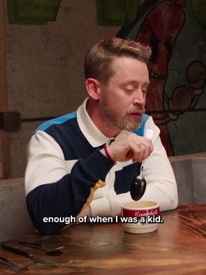 Macaulay Culkin is really proud of his kids and he makes sure they know it. #LastMeals #MythicalKitchen