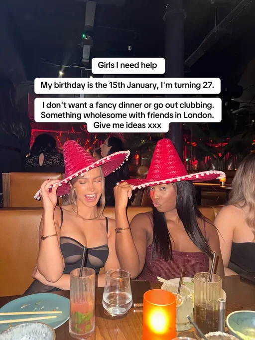 Comment below please 🙏🏼  #birthdayideas #januarybirthday #birthday #winterbirthday #london 