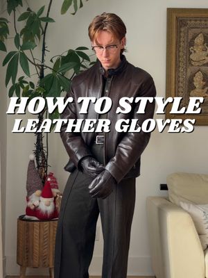 My first pair of leather gloves… did I style them right? Gloves from @Massimo Dutti  #leathergloves #howtostyle #mensfashion #mensfashiontips
