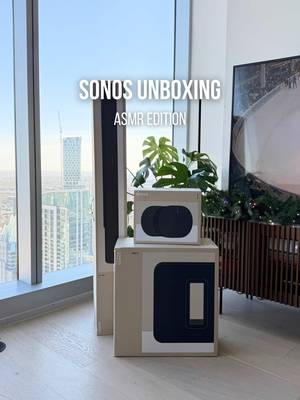 Unboxing my new @Sonos Ultimate Immersive Set 🙂‍↕️🔊 #Sonos #HomeTheaterSetup #ASMRUnboxing #SmartHomeTech #ApartmentLiving Sonos Ultimate Immersive Set, Sonos Arc Ultra unboxing, Sonos home theater system, Dolby Atmos soundbar setup, premium home audio, apartment home theater, smart speaker surround sound, Sonos sub and surrounds, minimalist tech setup, aesthetic home tech, ASMR tech unboxing, high end sound system, Sonos Arc Ultra review, living room audio upgrade
