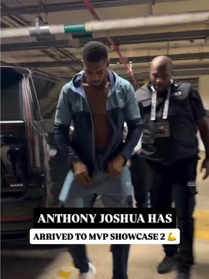 AJ has ARRIVED for MVP Showcase 2 💪😤 Friday, December 19 LIVE on Netflix Kaseya Center - Miami, FL #JakeJoshua