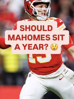 Would it be beneficial for the #Chiefs if Patrick Mahomes sat out next season? Gerald thinks it could be… #nfl #chiefskingdom 