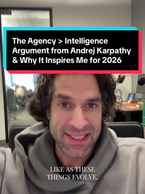 “Agency > Intelligence” a profound tweet from @OpenAI co-founder and #teslafsd pioneer Andrej Karpathy that I think about often in #aitransformation discussions & pilot workstreams going at @VaynerMedia   agency POVs & pilot proof-of-concept project scope proposals continue to be top inbound asks flowing in before EOY 2025 teed up for H1 2026, test/control incrementality measurement frameworks in place and all 🫡  #chatgptads #agenticai #adagencylife 