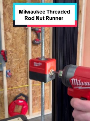 Meet your new go-to for threaded rod installs! The Milwaukee Threaded Rod Nut Runner is the perfect gift for the pro in your life ⚡️ Tap the link in our bio to shop now. #tools #giftideas #christmasgift #homedepotfinds 