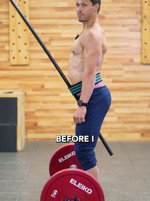 My low back used to kill me WITH TEXTBOOK FORM. I thought deadlifts were just supposed to hurt. ⠀⠀⠀⠀⠀⠀⠀⠀⠀ But “perfect” form looks different on everyone. Limb length, torso length, and hip anatomy matter. ⠀⠀⠀⠀⠀⠀⠀⠀⠀ There isn’t one universal deadlift technique -  there’s the one that fits your body. Huge shoutout to @samdancing for showing me this and basically saving me from years of low-back pain. ⠀⠀⠀⠀⠀⠀⠀⠀⠀ If deadlifts bug your back, DM me DEAD. I’ll help you figure out how to train pain free. ⠀⠀⠀⠀⠀⠀⠀⠀⠀ #functionalbodybuilding #backpain #lowbackpain #deadlift #injury