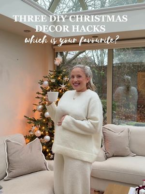 3 CHRISTMAS DIY DECOR HACKS🎄♥️ which is your favourite? All using my Cricut Joy Xtra which you’ll know by now is my pride & joy 😂✨ ad @cricut_uk  I think adding personalised touches to Christmas makes things so special, and I absolutely love using my Cricut to create decorations! I can create personalised decs that only cost a couple of pounds year after year now I have my cricut!  Also, the Cricut design space is so fab because it has so many pre-made designs ready to “make” and customise so you don’t even need to come up with your own ideas if you don’t want!! ✨🎄🎅🏼  Lots of love, Kat xxxxx