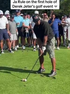 Ja Rule Welcome To The Internet Invitational 😂 @foreplay (🎥:golfschupak & golfweek/ig) #golf 