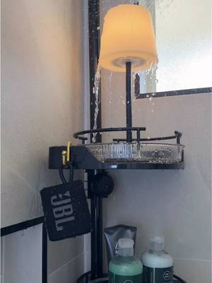 🔗In Bio! Bathroom Finds 🛁🖤 #amazonhome #amazonbathroom #bathroomorganization #showercaddy #bathroomfinds 