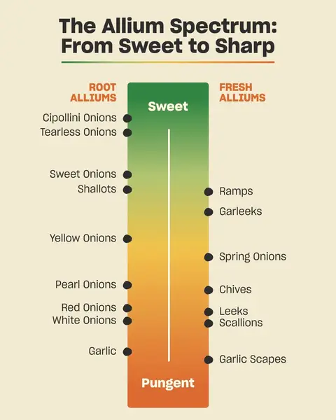 Check out which varieties turn up the flavor and which ones keep things nice and mellow. #misfitsmarket #fyp 