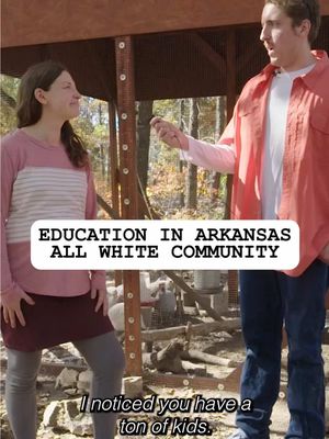 The homeschooling curriculum in #Arkansas all-white community 