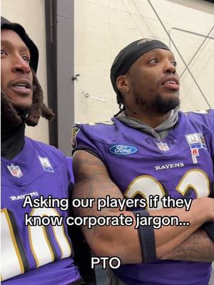 Their job is football 😂😭 #corporatelife #nfl #ravens 