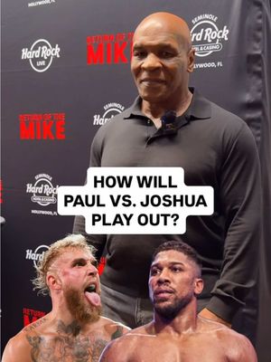 Mike Tyson’s thoughts on Jake Paul vs Anthony Joshua 👀