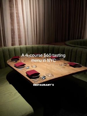 I was a little skeptical about the value of this one, but it was worth it!!  📍SEA by Jungsik  #nyctok #nyctiktok #nycfood #nycfoodie #nycfoodies 
