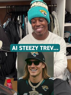 When they say AI is taking over this is what they mean 🤖 #trevorlawrence #ai #aipicture #nfl #jacksonvillejaguars 