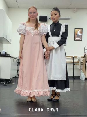 Clara dress rehearsal! Go get your in person or online tix at azaraballet.org (code KENZIE50) ❤️🌟🩰 #nutcracker #ballet #ballettok #ballerina #grwm @Azara Ballet @Anastasia Beverly Hills @Rianna Talento 