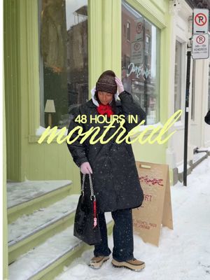 Heading to Montréal? Hop on the next direct @Porter Airlines flight, and I GOTCHU COVERED with recs 🫡😮‍💨 #Sponsored   I lived in Montréal for five years and it was quite literally the time of my life (miss you, McGill 🥹). The city has changed a lot, but one thing remains the same: MONTRÉAL IS A VIBE. Here are the spots I mentioned:  ☕️ CAFÉS: September Café Foil Gallery Edmond Café Canteen Bulla FAME Café Café Olimpico  🍴RESTAURANTS: Epicérie Pumpui  Gino’s  Noren 🌀 SHOPS: Boutique Take Three LE NINETY Annex Vintage Paperole Nuage Vintage  Palmo Goods 🍸 BARS: Sans Soleil  Larry’s BAR MAMIE Numéro #FlyPorter #ActuallyEnjoyEconomy #PorterPartner 
