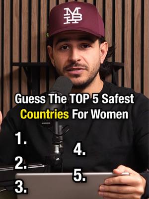 Top 5 Safest countries for women 😳 #scandinavia #nordic #travel 
