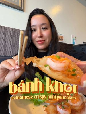 SO CRISPY!! most underrated vietnamese dish! #banhkhot #vietnamesefood #oc #orangecounty #vietfood #hiddengem #foodreview 