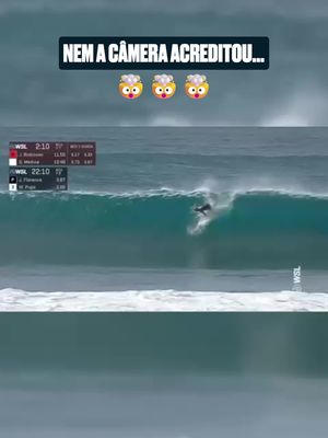 Saiu dessa… e ainda com estilo 🔥😮‍💨 John John Florence. Simples assim. #WSLBrasil