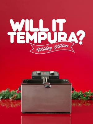 What happens when you tempura a gingerbread house? Let’s find out.
