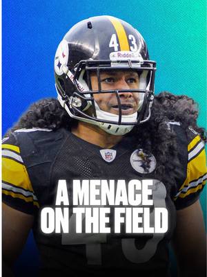 Troy is kind person, but a absolute menace on the field 😈😂 #nfl #steelers #troypolamalu #nflstories
