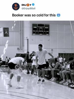 This bucket was elite 😤🍿 #basketball #devinbooker #throwback 