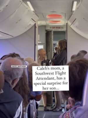 Ok... but like how will she top this gift next year?! ✈️ 🏝️