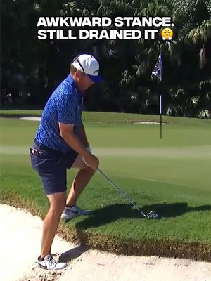 99% of amateurs would chunk or blade this 💀 #chipin #golftok #livgolf 