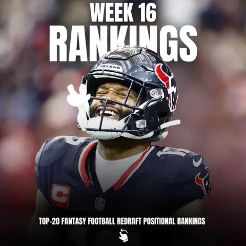 The second round of the fantasy football playoffs is here, and I’ve got you covered with updated positional rankings. Drop any start/sit questions in the comments and let’s lock in your lineup! 🫡 #fantasyfootball #fyp #nflfantasy #fantasyfootballtips #rankings 