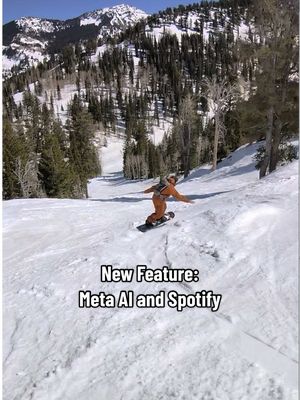 NEW FEATURE: With Meta AI, your glasses can now play music recos from @Spotify based on what you see.