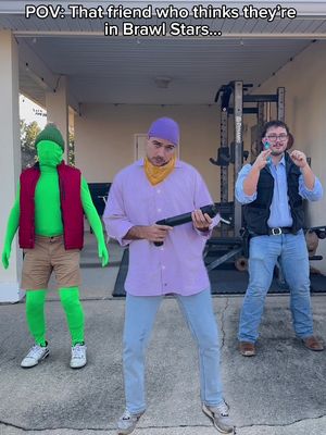 Bro thinks he’s in Brawl Stars😭 #theboys #fyp #viral #brawlstarspartner 