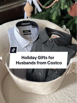 #ad Ladies, if you’re shopping at Costco for holiday gifts, don’t miss these for your hubby 👀🎄  Here are two gifts I grabbed for Brian that I know he's going to LOVE: the DKNY woven button-down is perfect for dressier occasions, and the Wrangler flannel is a cozy everyday winter staple!  Both affordable, high-quality, and husband-approved 🙌 Available now at Costco.