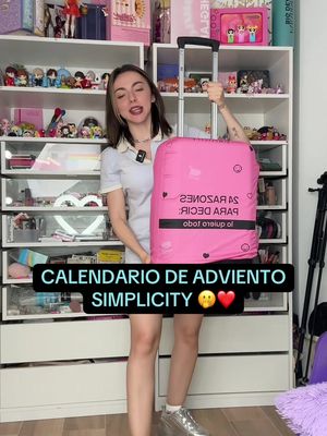 Calendario de Adviento.. en una valija?! @Simplicity_oficial vayan a participar! Un placer trabajar un año más 🥺❤️🎁🎀 