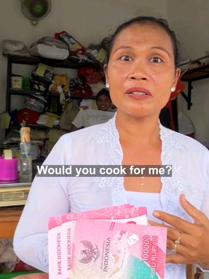 Paying strangers to cook for me in Bali #cookingchallenge #cookforme #cooking #baliindonesia