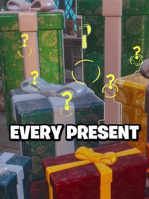 What’s Inside EVERY Winterfest Present In 2025?! 🎁👀 #foryou #fyp #lachlan #fortnite #fortniteclips 