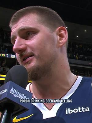 We want to be there for those stories 😅 #nikolajokic