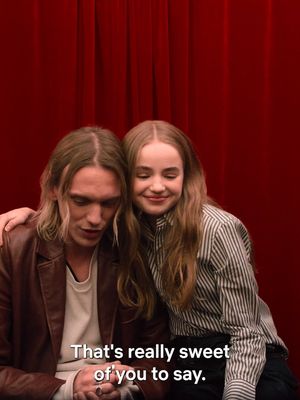 My shaylas 🥹  #JamieCampbellBower #NellFisher #StrangerThings5 #WhatToWatch #StrangerThings