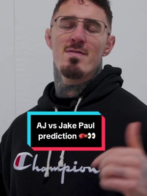 AJ vs Jake Paul Prediction 👀🥊 #boxing #fyp #tomaspinall 