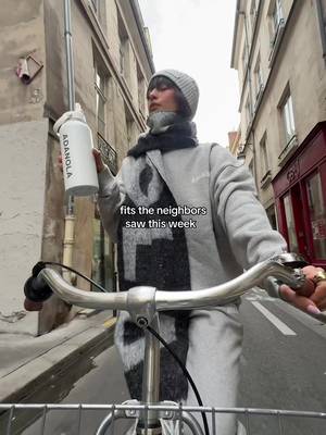 on the go in adanola 🚲 #adanola #winterfashion #outfitinspo @Carlota Pitarch 