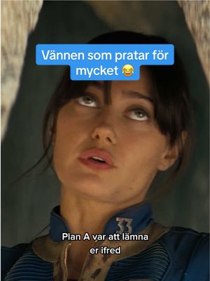 Vi alla har fastnat i en sån här situation 😂  Se Fallout säsong 2 på Prime Video 💙  #fallout #theghoul #lucymaclean #primevideose