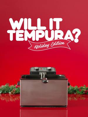 What happens when you tempura a bag of chestnuts? Let’s find out.