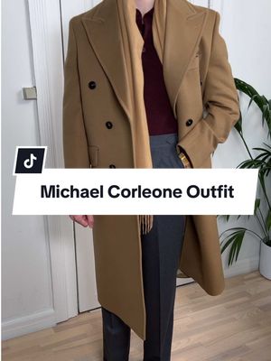 How to dress like Michael Corleone in The Godfather — one of my all-time favorite films 🎬 #menswear #mensstyle #thegodfather 