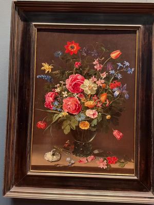 I get to see new pieces at the Met everyday!!! #themet #tourguide #newyorkcity #flowerpainting #arthistory 