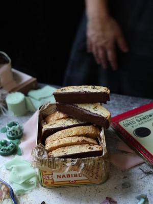 Make this Almond Biscotti for holiday gift giving 🎁 the recipe is in my cookbook! Did you see my nomination for the TikTok awards last night? #food 
