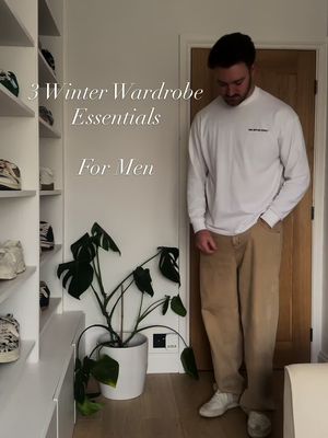 3 essential pieces you must have for the winter wardrobe, if you’ve got a good rotation of these 3 you’re onto a winner ❄️ . . . #winteressentials #winterwardrobe #mensfashion #StreetFashion #outfitinspo 