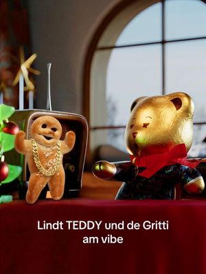Gritti im Ohr, TEDDY im Härz. 🍫🐻🎧 @Migros Danke für de neu Lieblingssong vom Lindt TEDDY! 😜 #lindtteddy #lindtswitzerland #gritti #grittibänzimbenz #migros