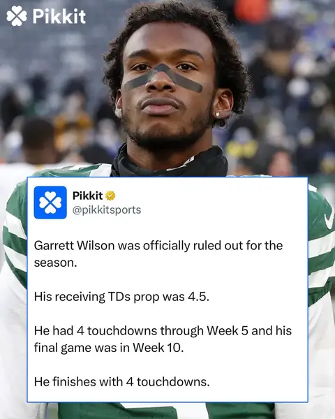 Garrett Wilson will end the season with 4 touchdowns 🫩 #nfl #footballtiktok #nyjets #newyorkjets 